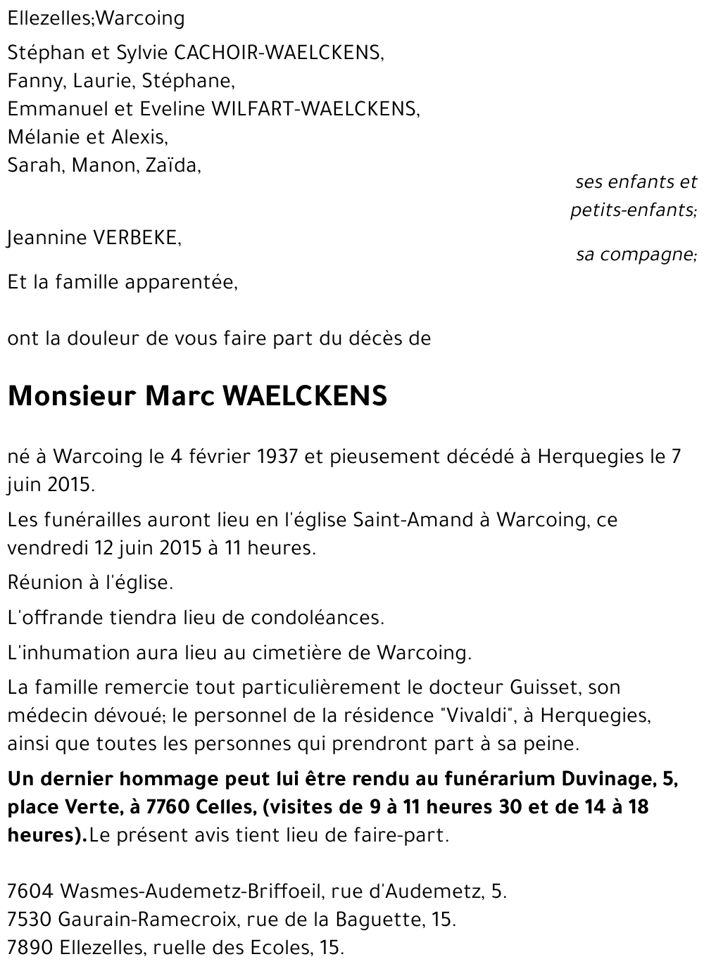 Marc WAELCKENS