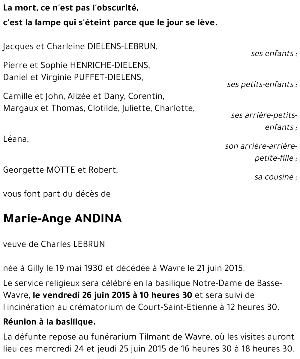 Marie-Ange ANDINA