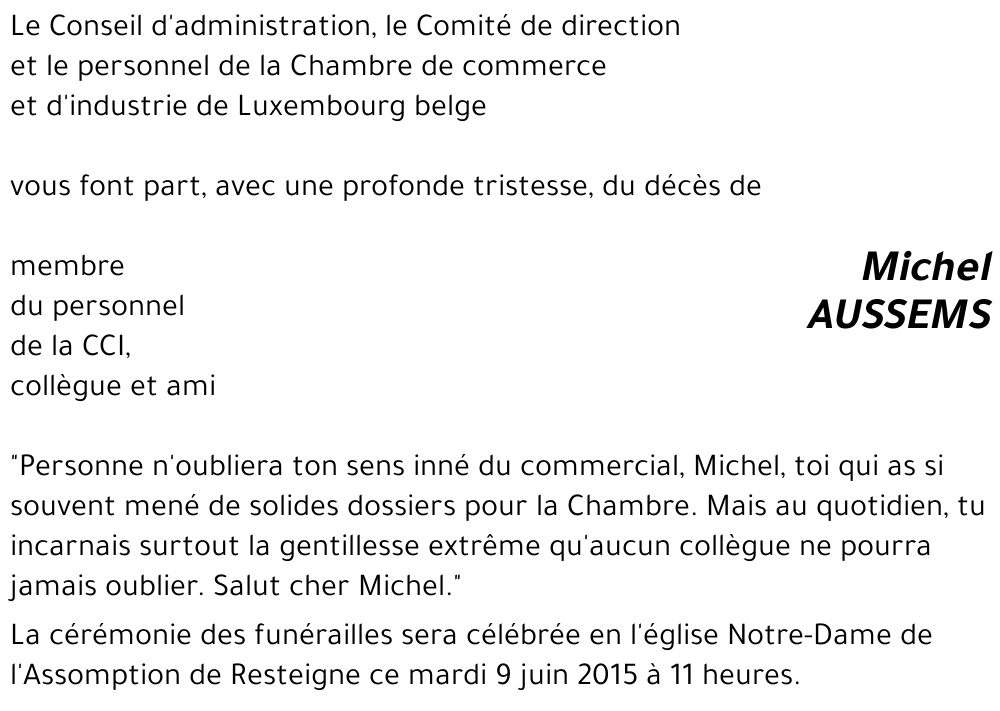 Michel AUSSEMS