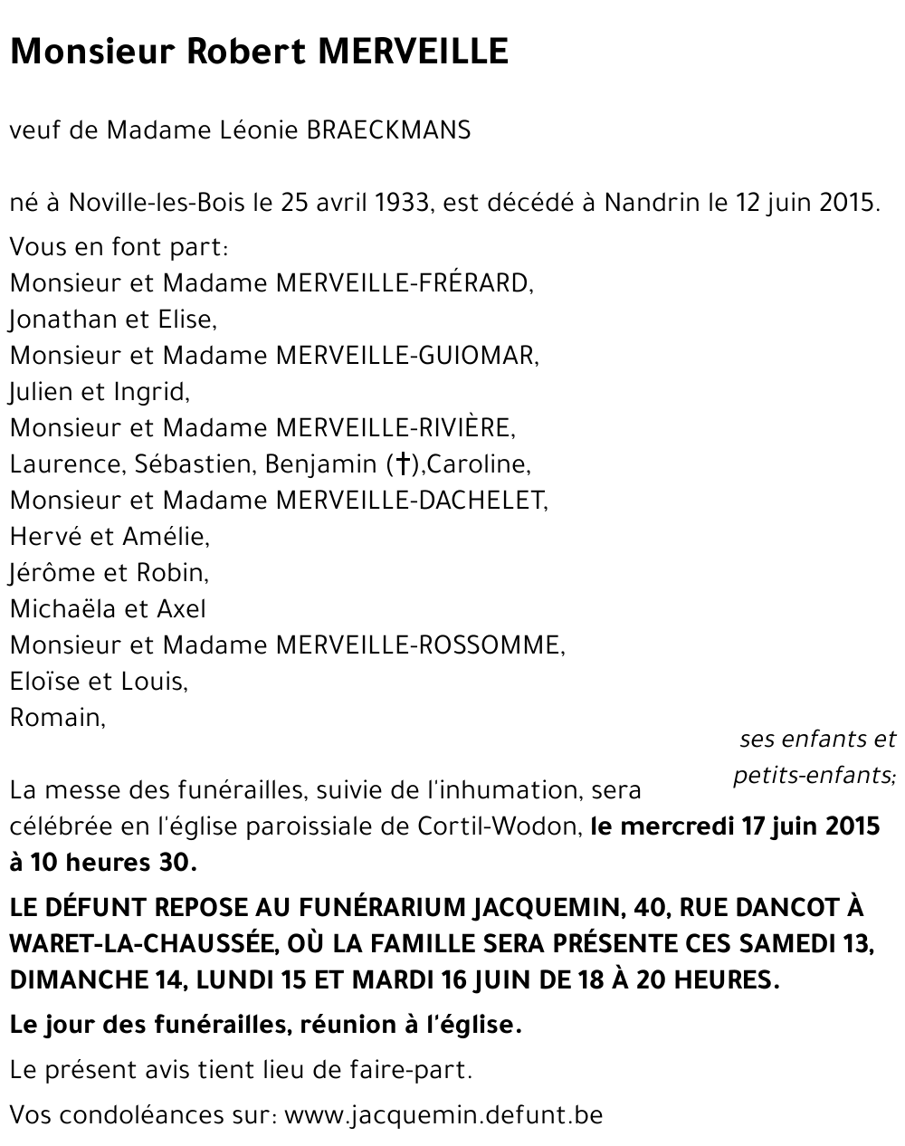 Robert Merveille