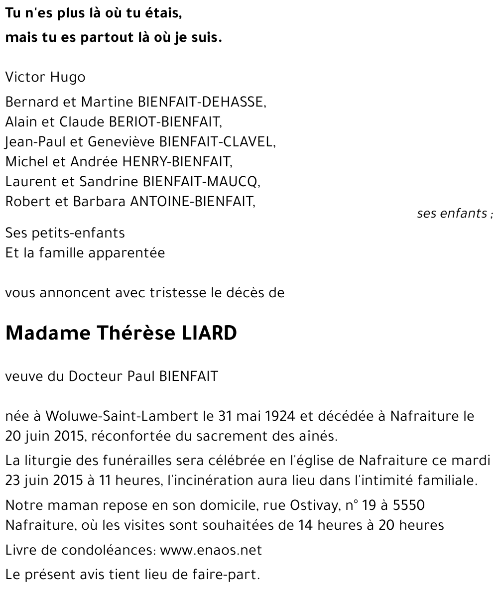 Thérèse LIARD