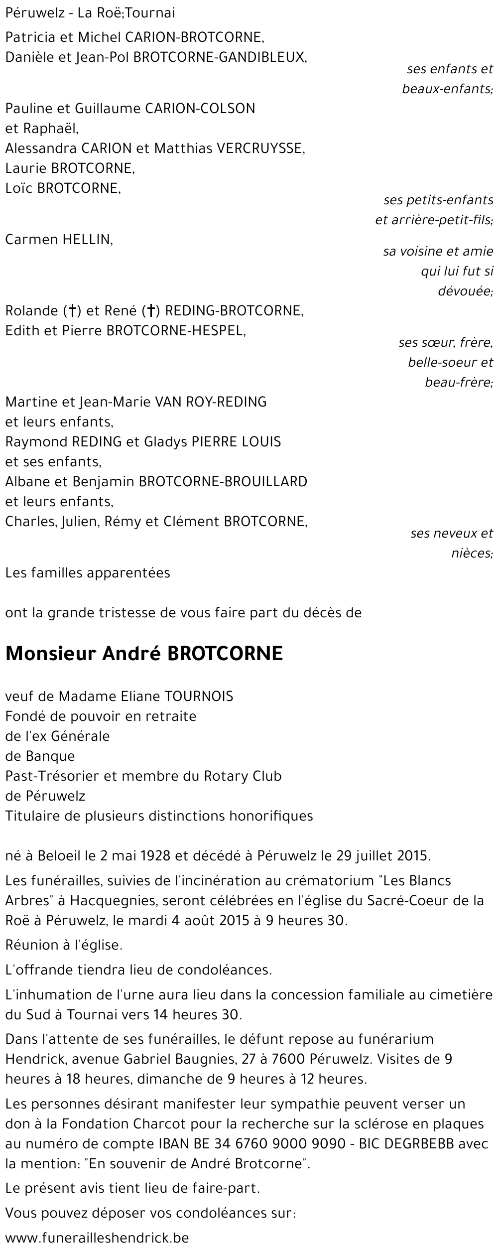 André BROTCORNE