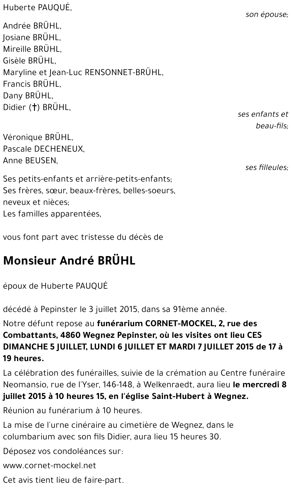 André BRÛHL