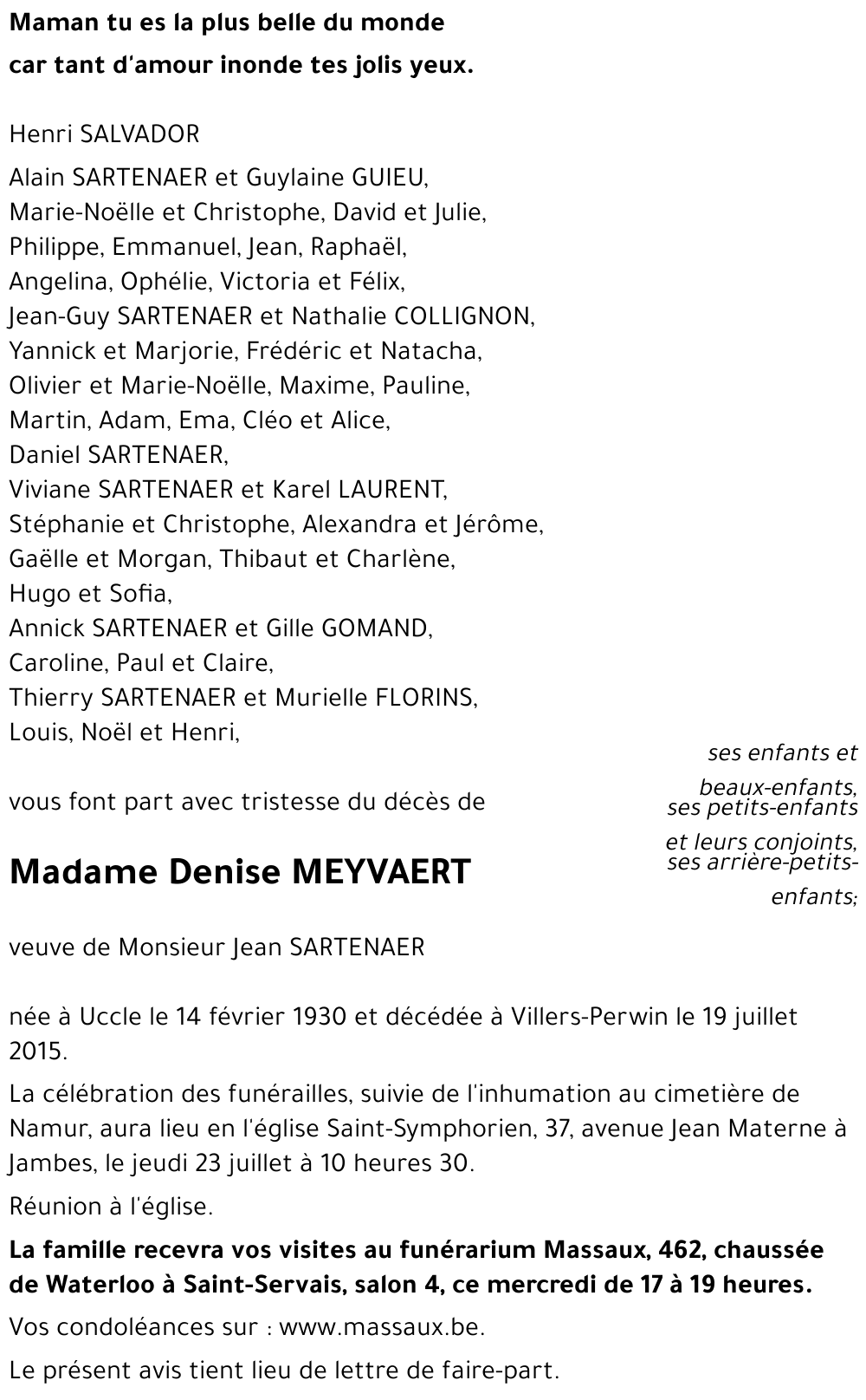 Denise MEYVAERT