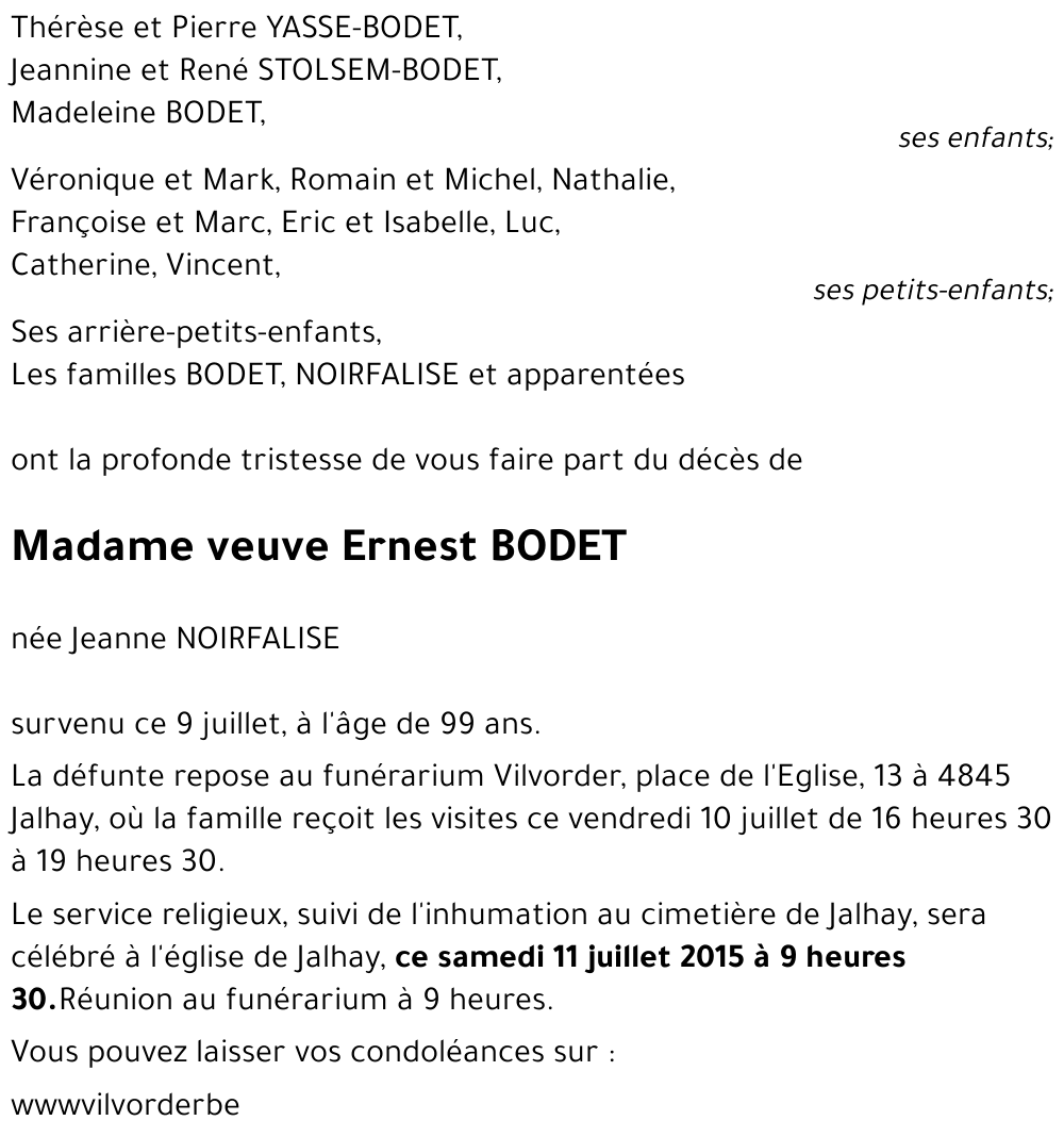 Ernest veuve Bodet
