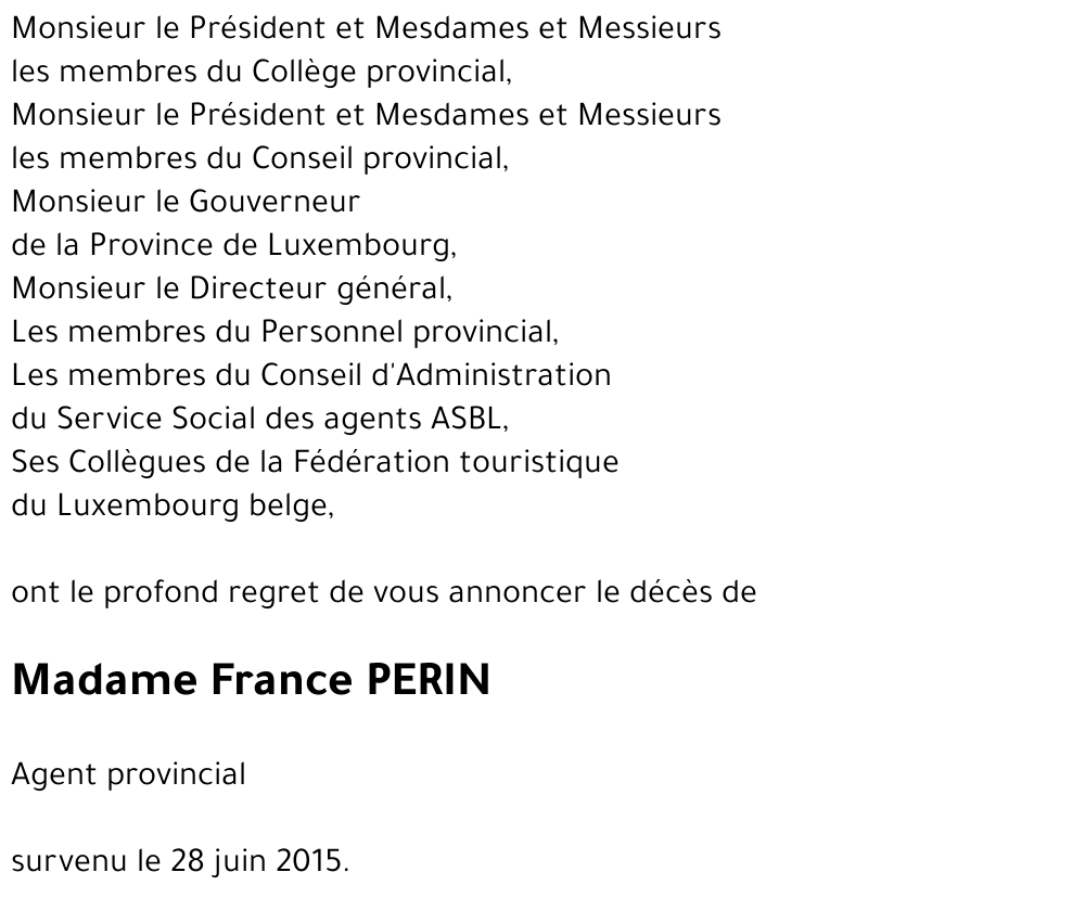 France PERIN