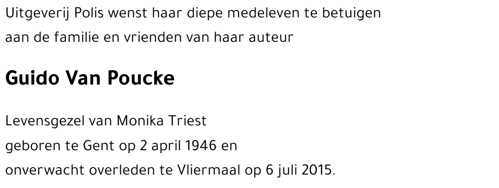 Guido Van Poucke