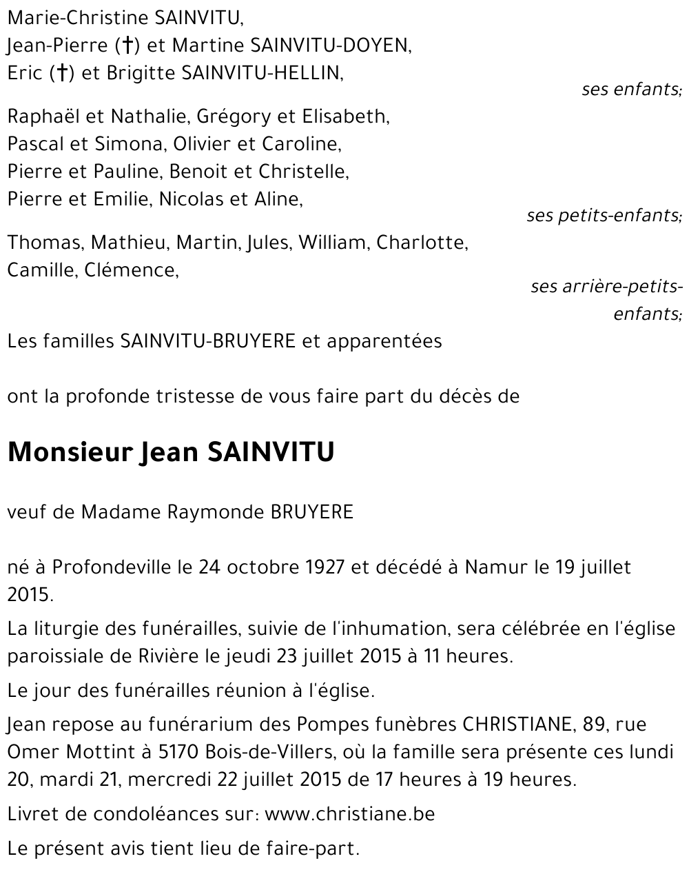 Jean SAINVITU