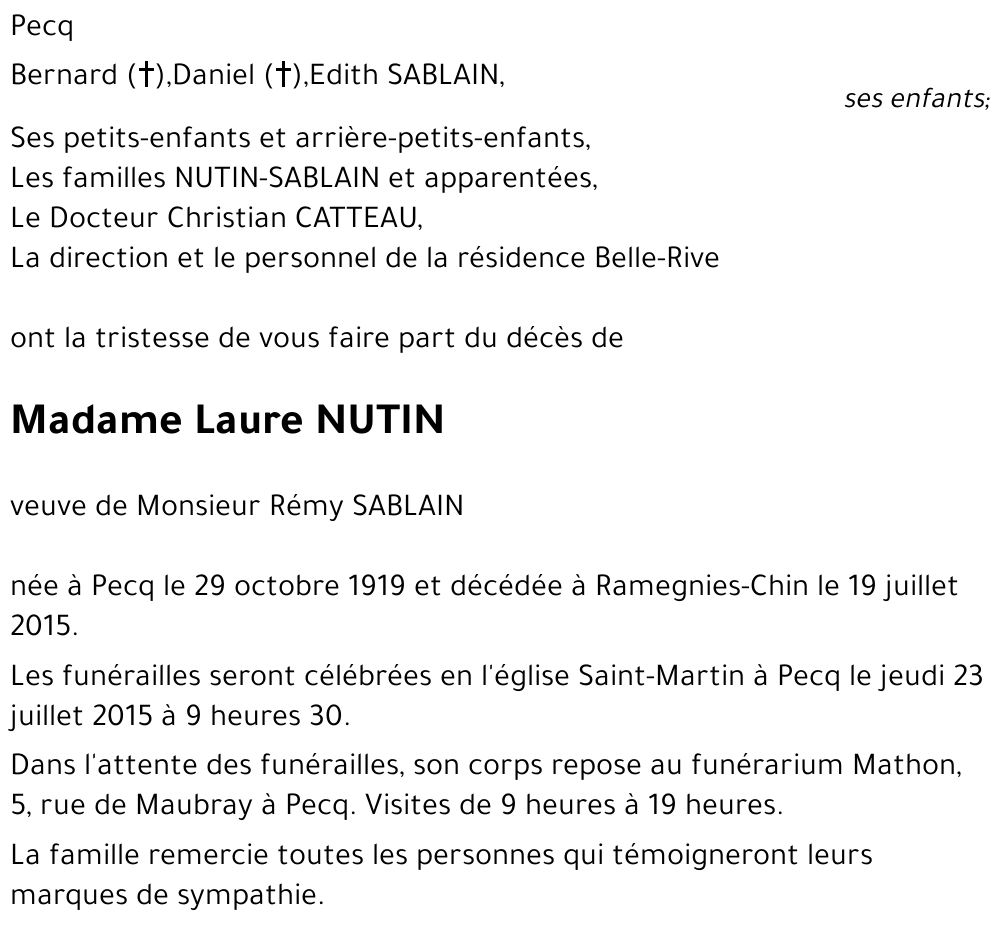 Laure NUTIN