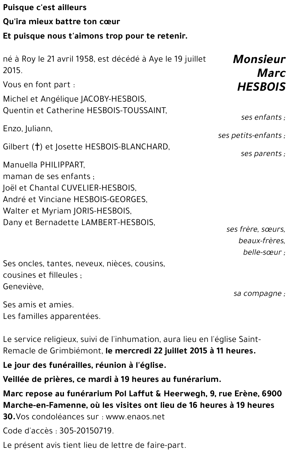 Marc HESBOIS
