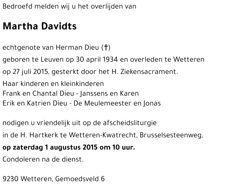 Martha Davidts