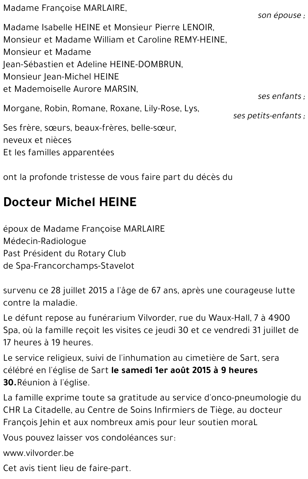 Michel HEINE