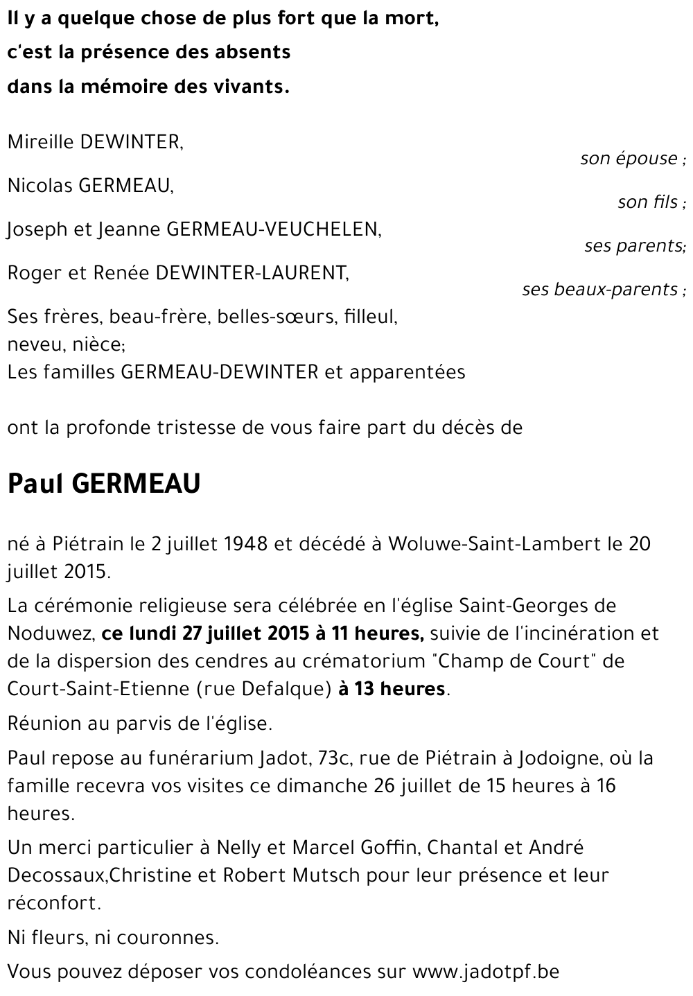 Paul GERMEAU