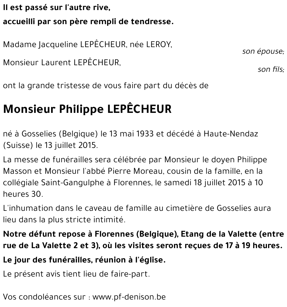 Philippe LEPÊCHEUR
