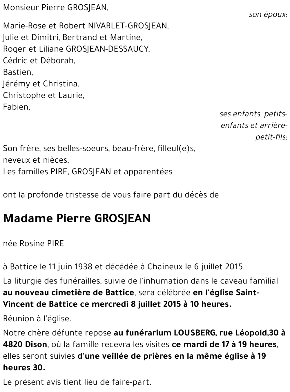Pierre GROSJEAN