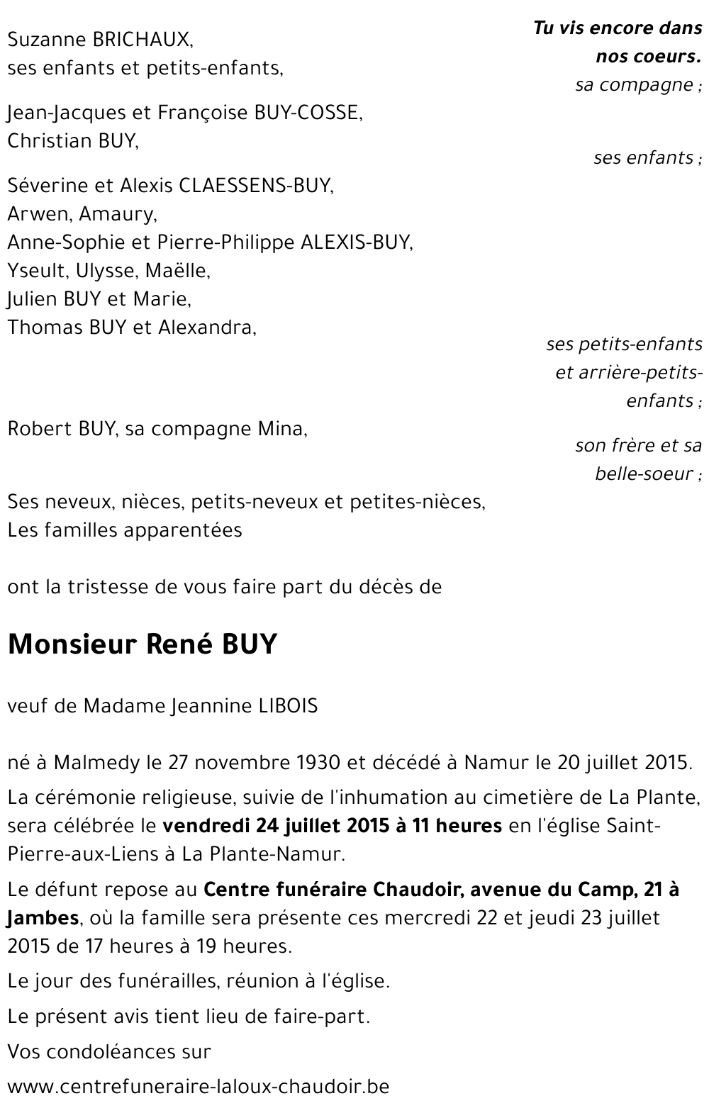 René BUY