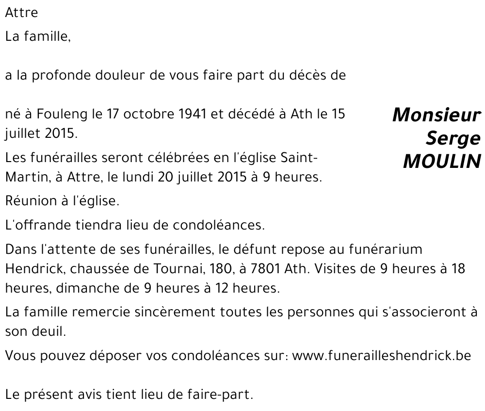 Serge MOULIN
