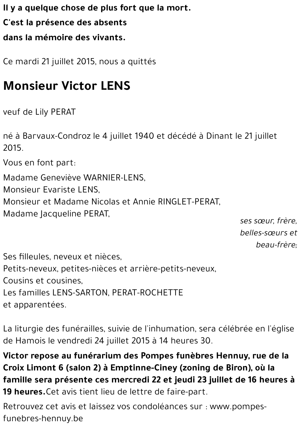 Victor LENS