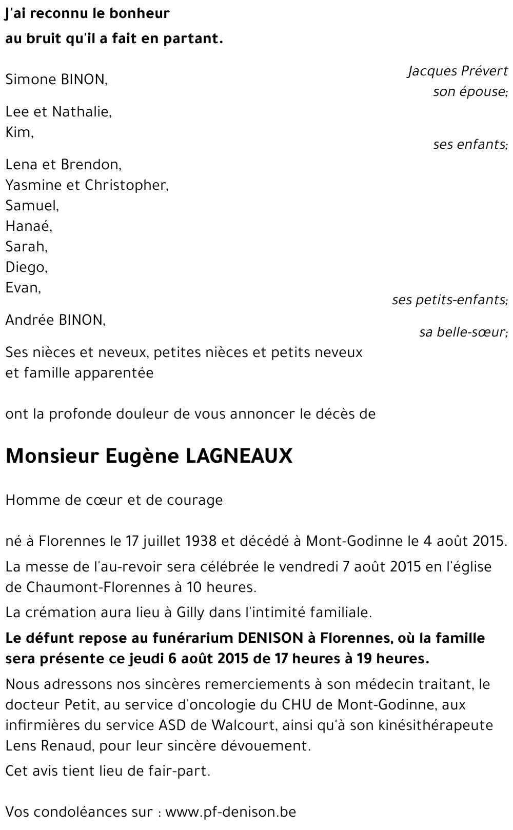 Eugène LAGNEAUX