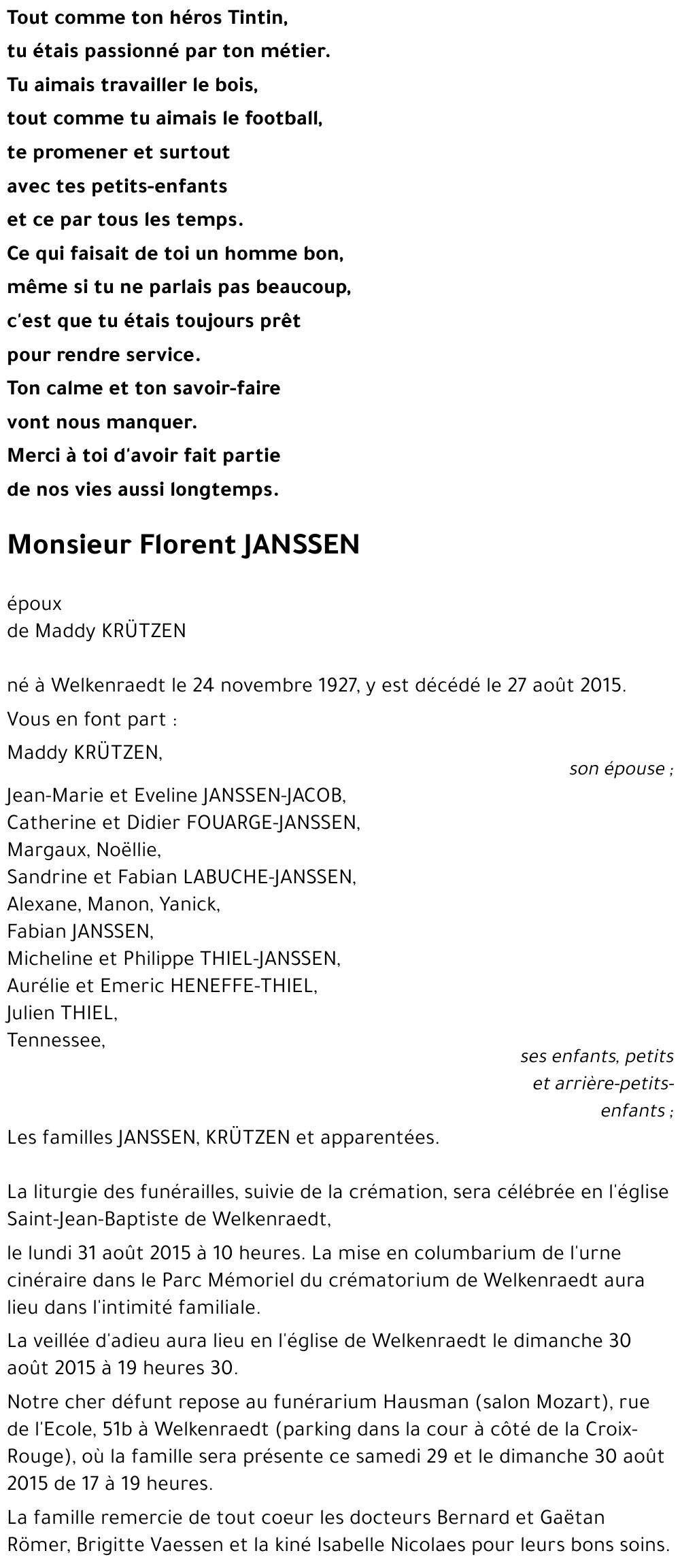 Florent JANSSEN