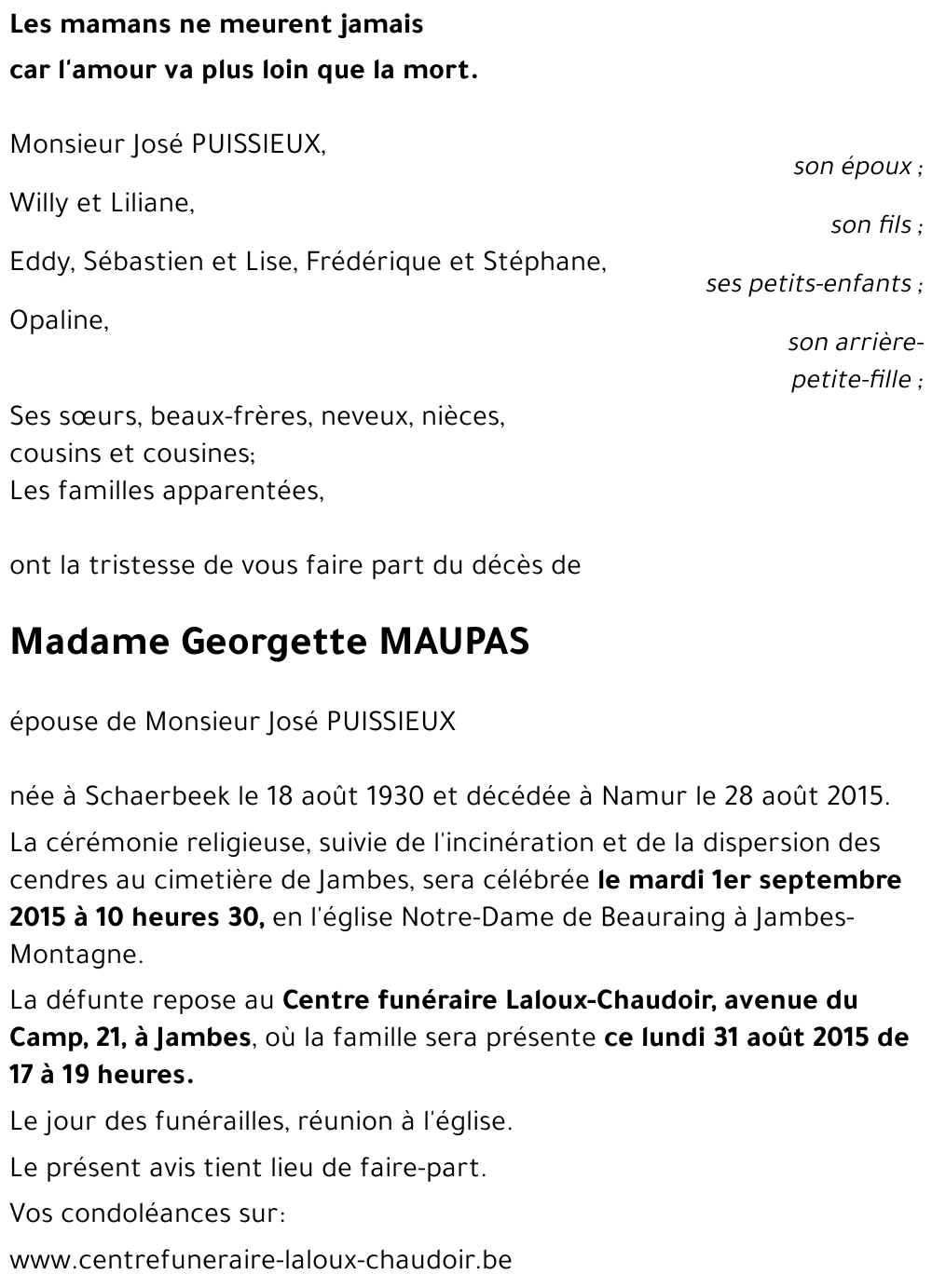 Georgette MAUPAS