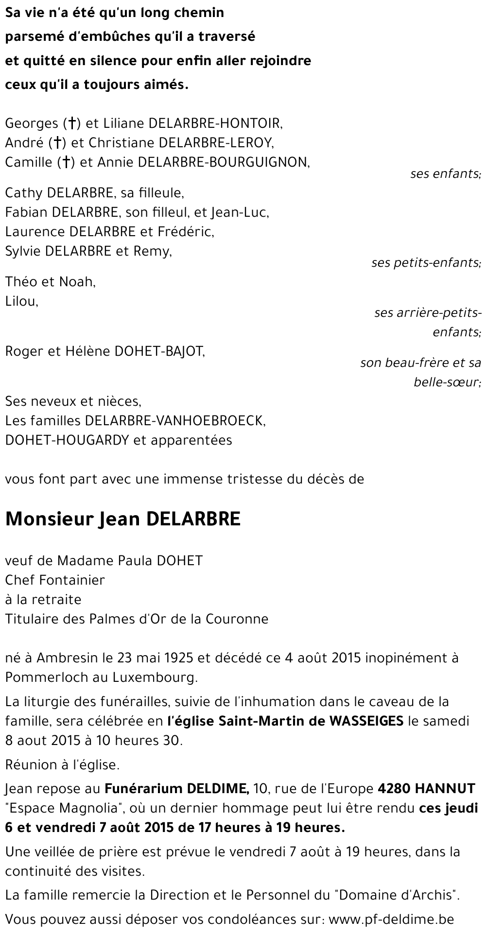 Jean DELARBRE