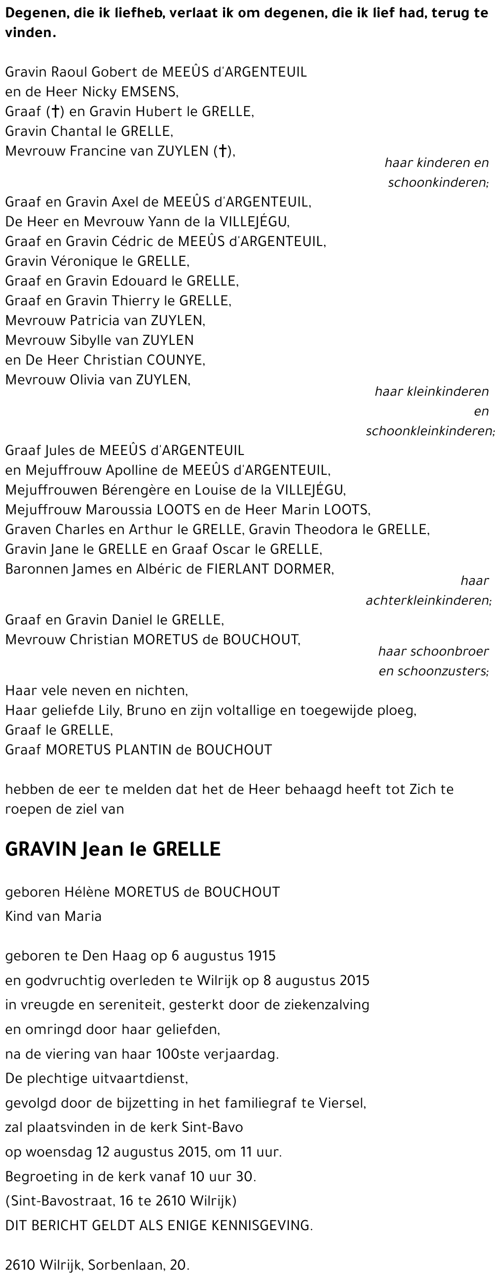 Jean LE GRELLE