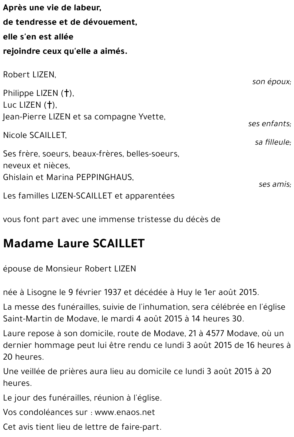 Laure SCAILLET