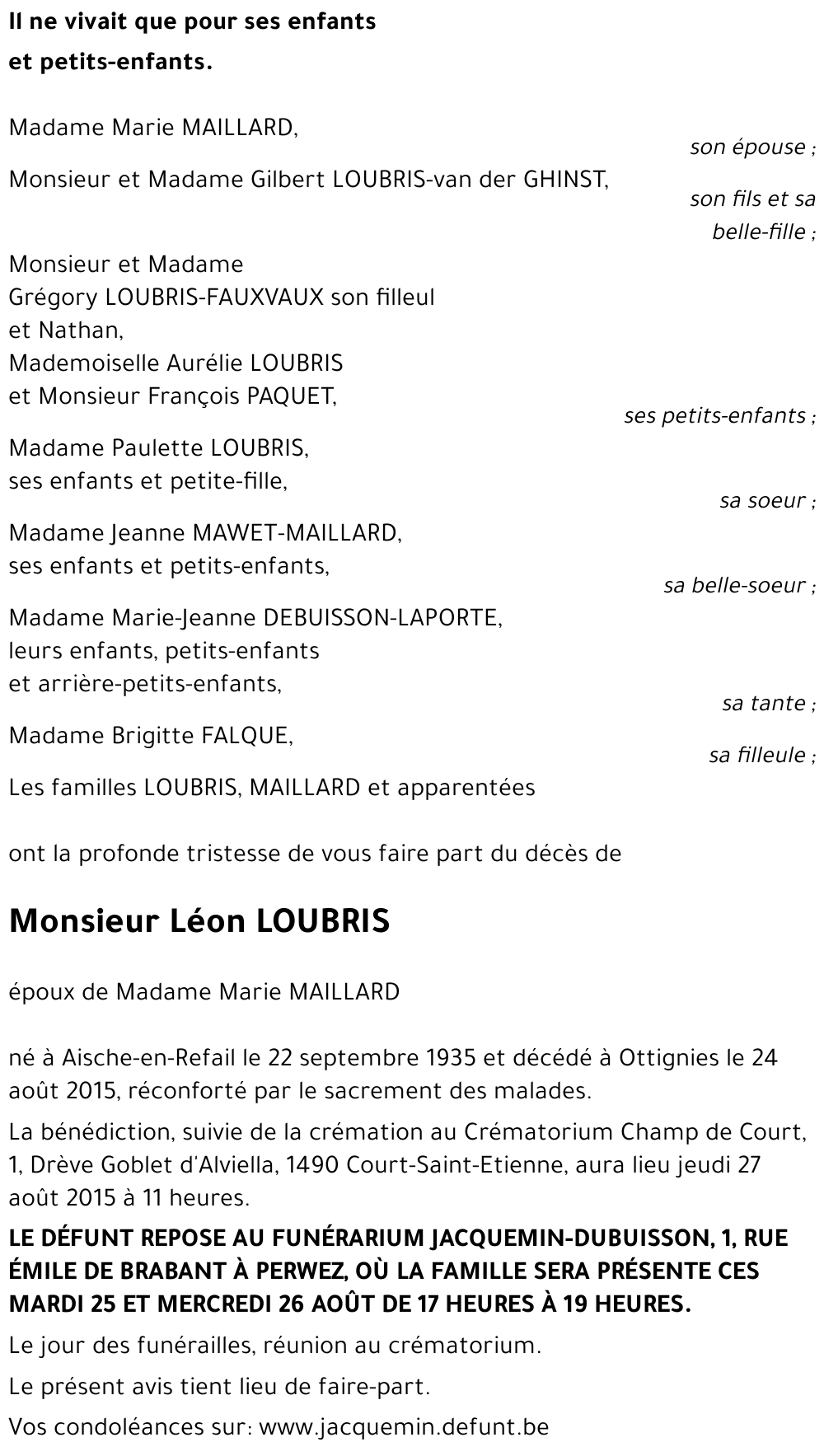 Léon LOUBRIS