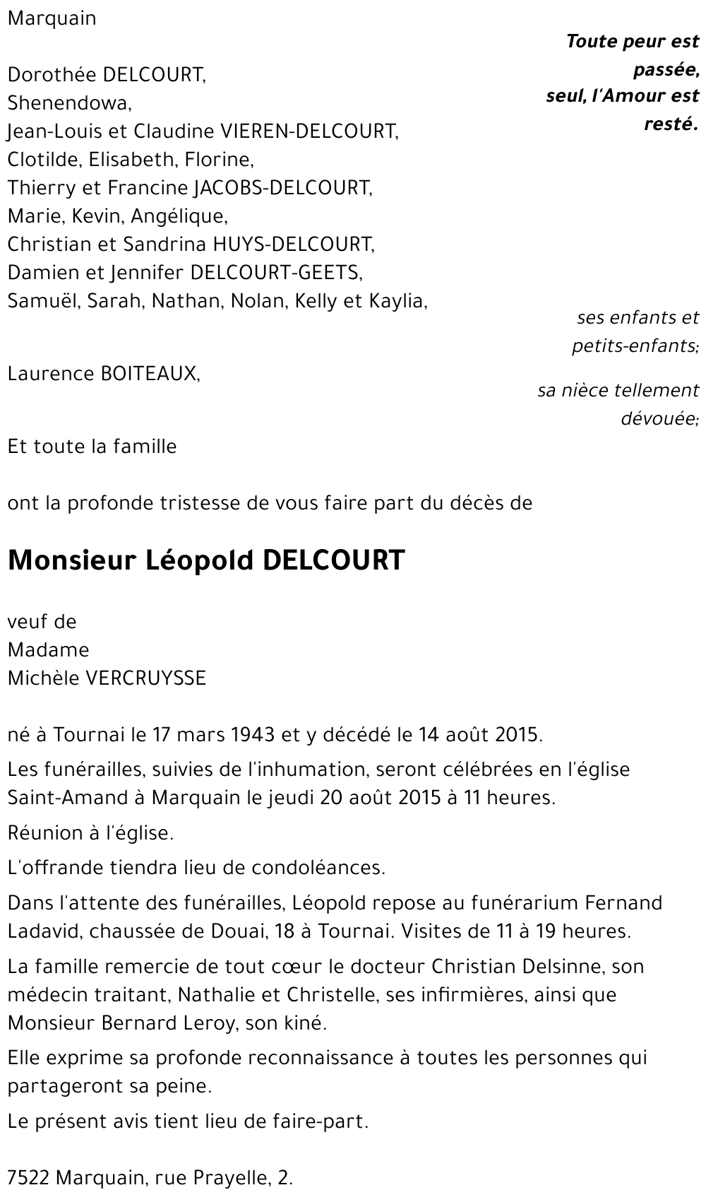 Léopold DELCOURT