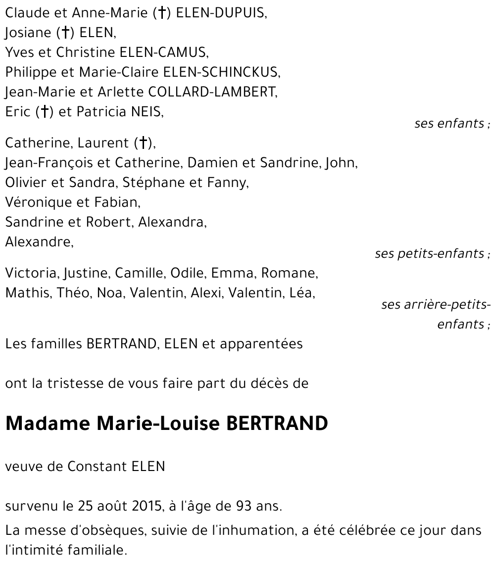 Marie BERTRAND