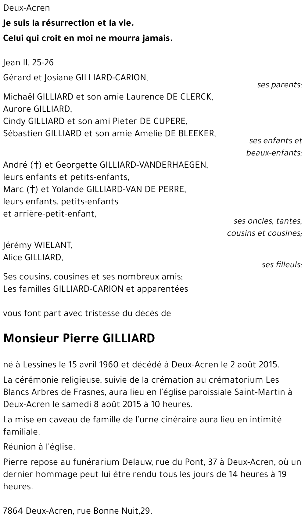 Pierre GILLIARD