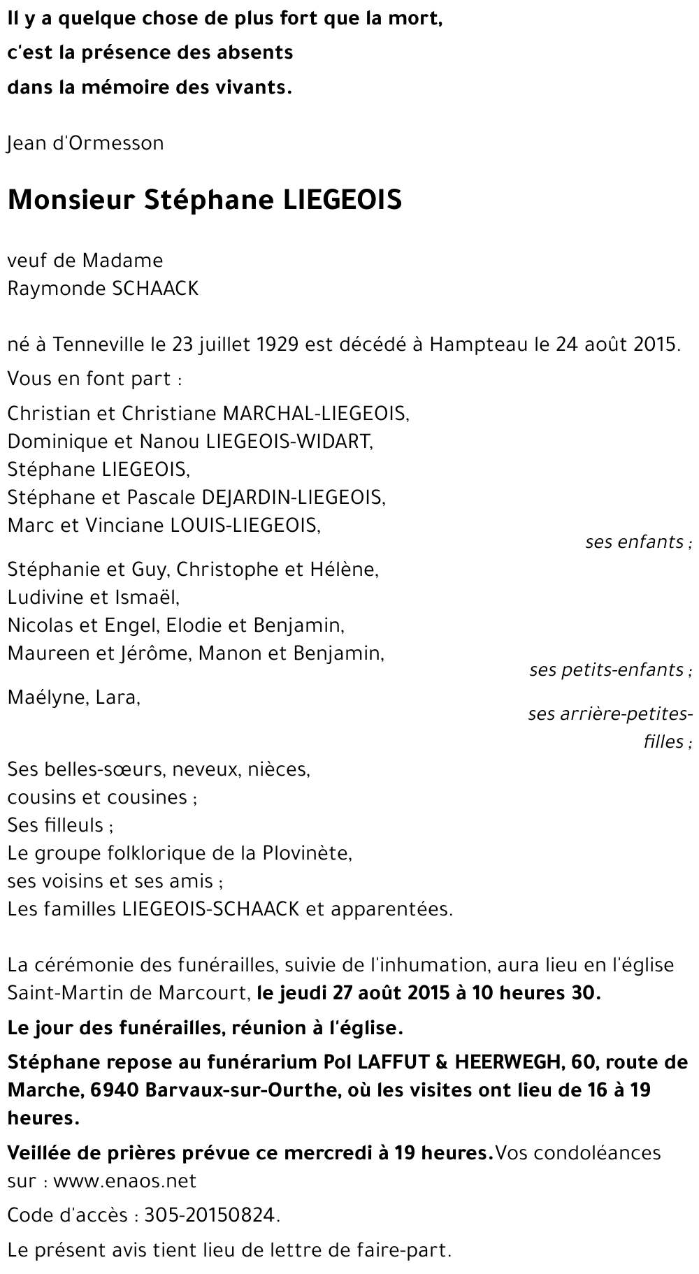 Stéphane LIEGEOIS