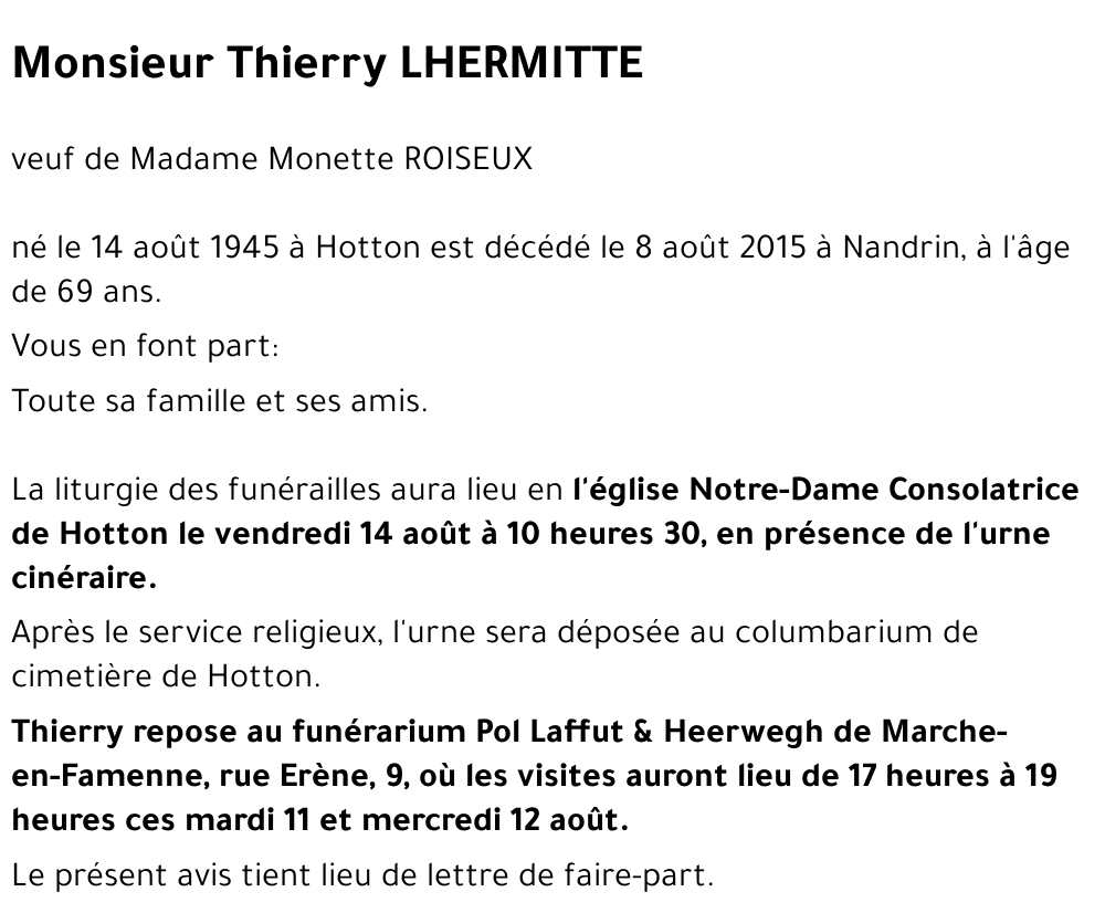 Thierry LHERMITTE