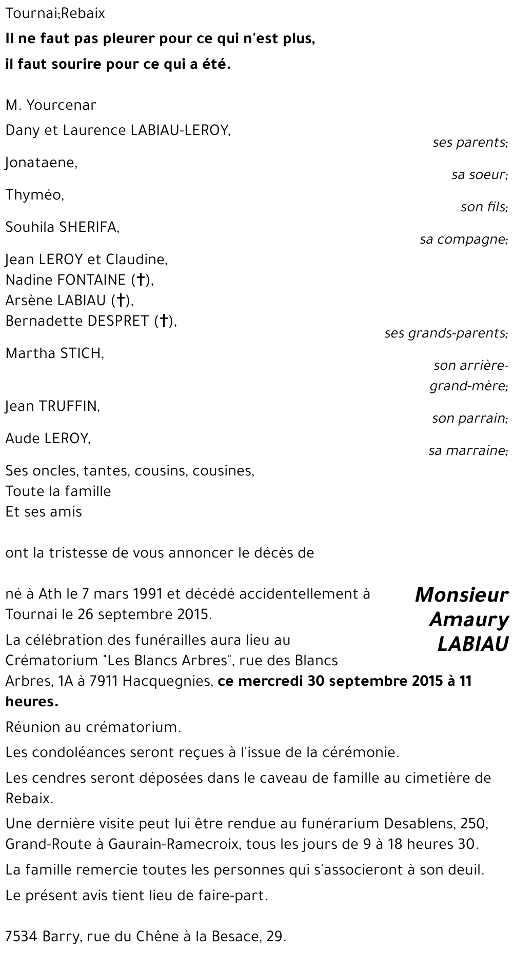 Amaury LABIAU