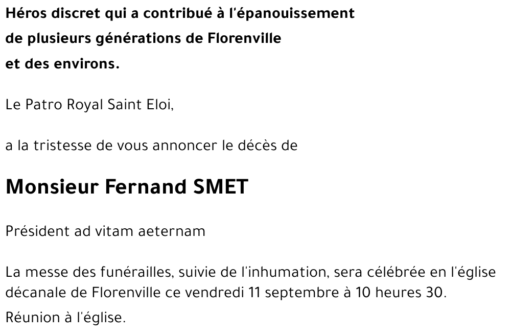 Fernand SMET