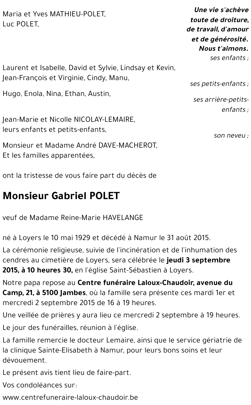 Gabriel POLET