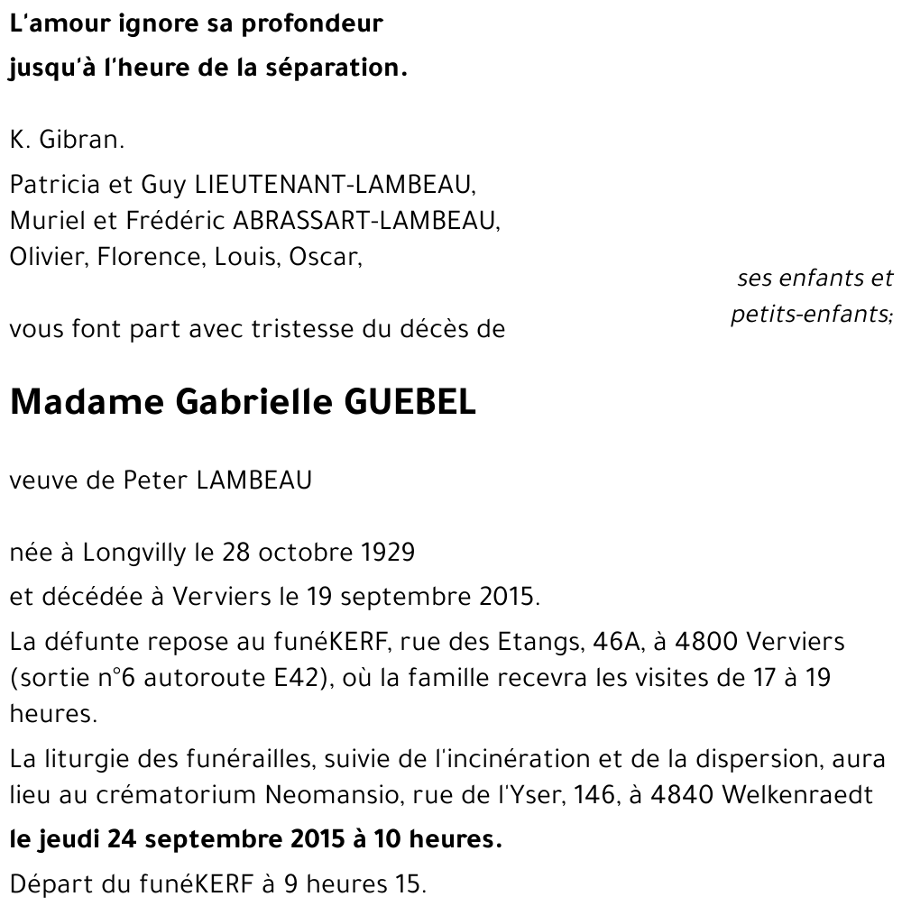 Gabrielle GUEBEL