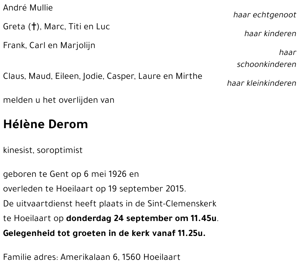 Hélène Derom