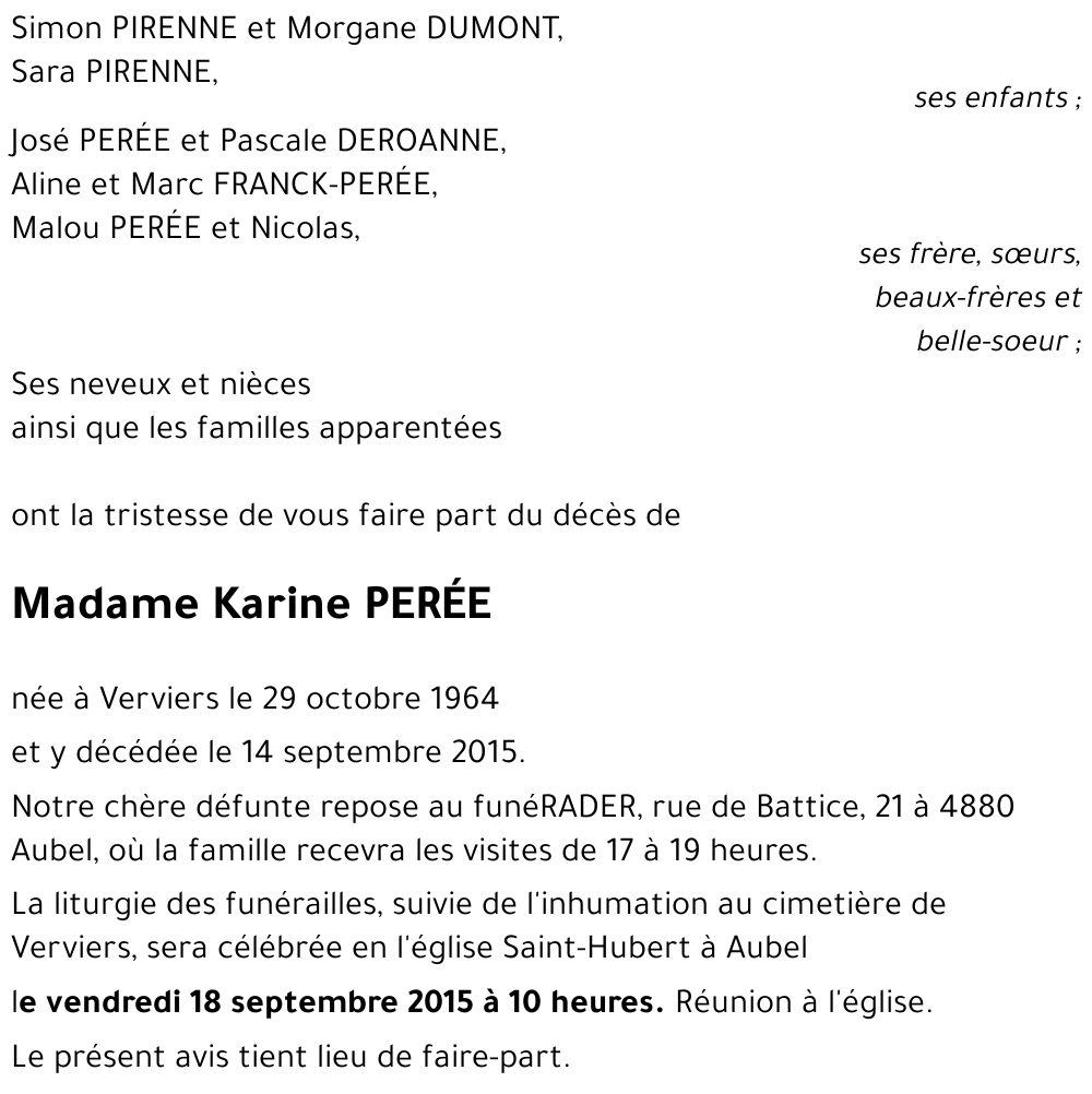 Karine PEREE