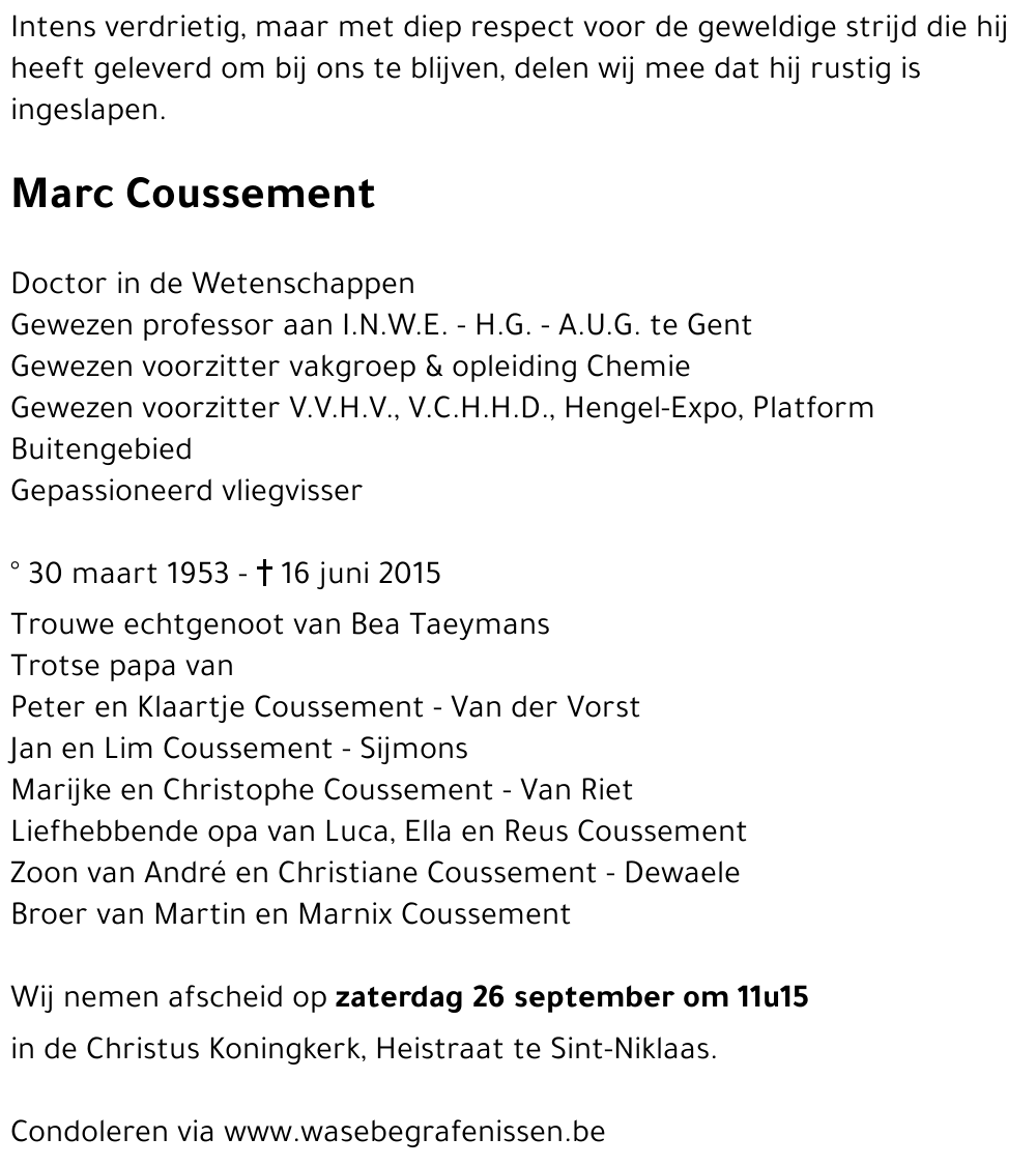 Marc Coussement