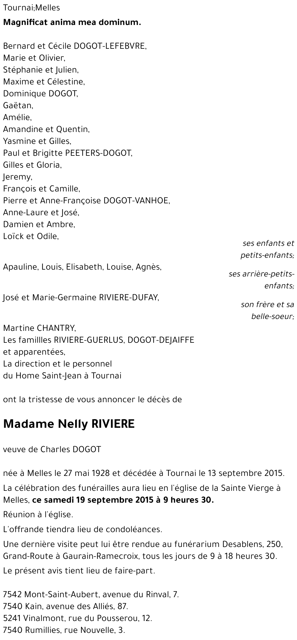 Nelly RIVIERE