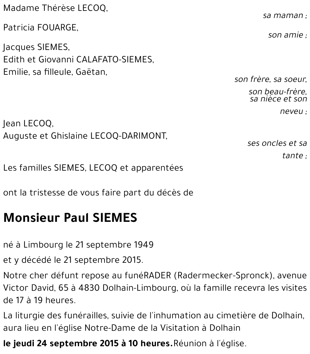 Paul SIEMES