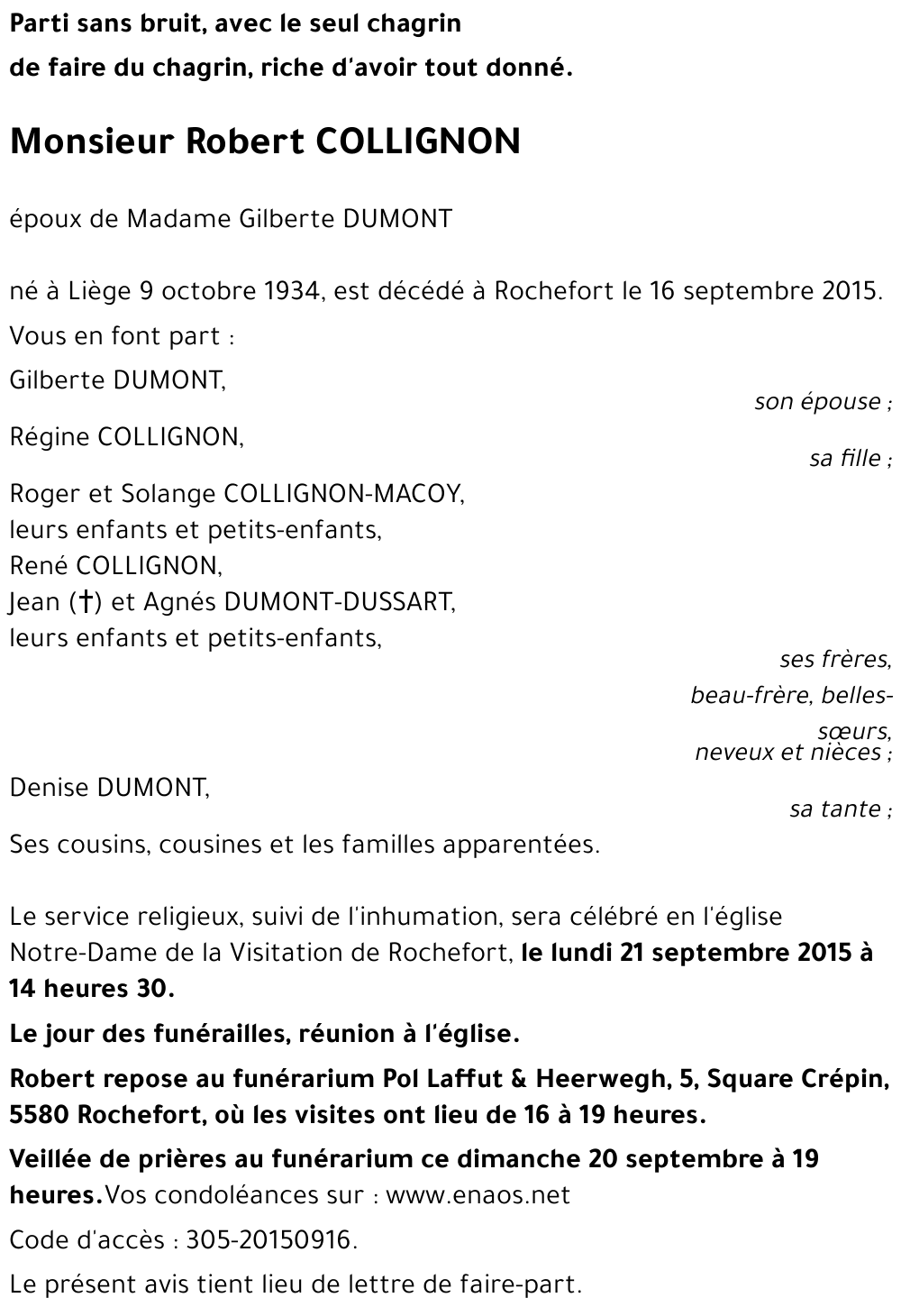 Robert COLLIGNON