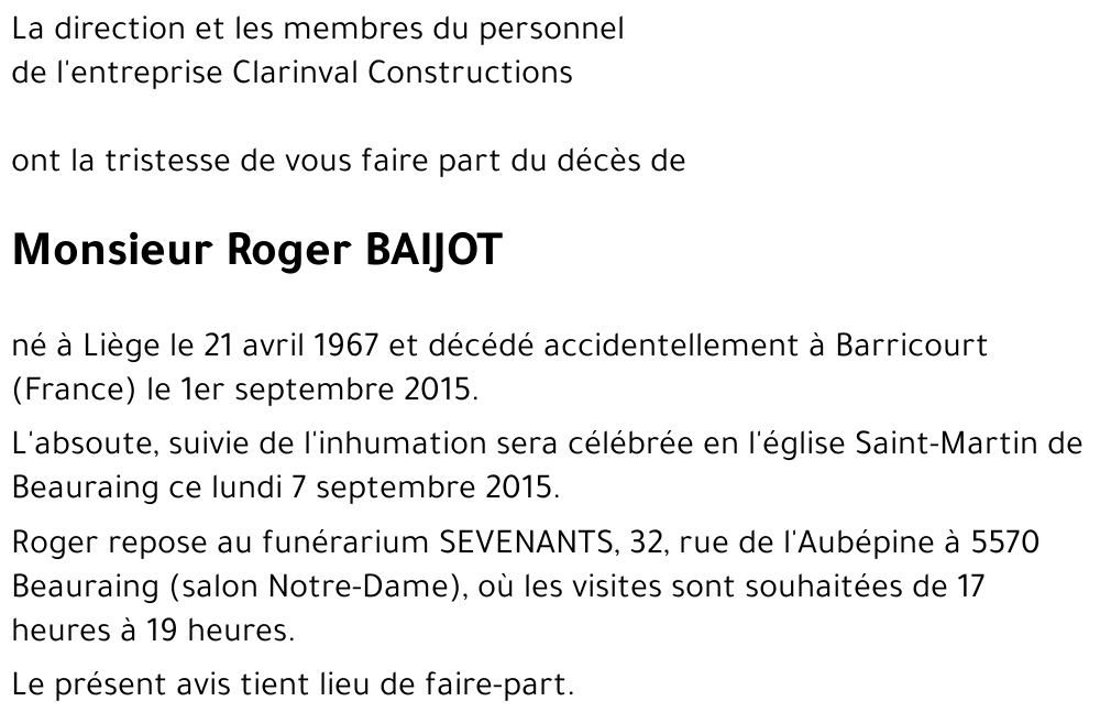 Roger BAIJOT