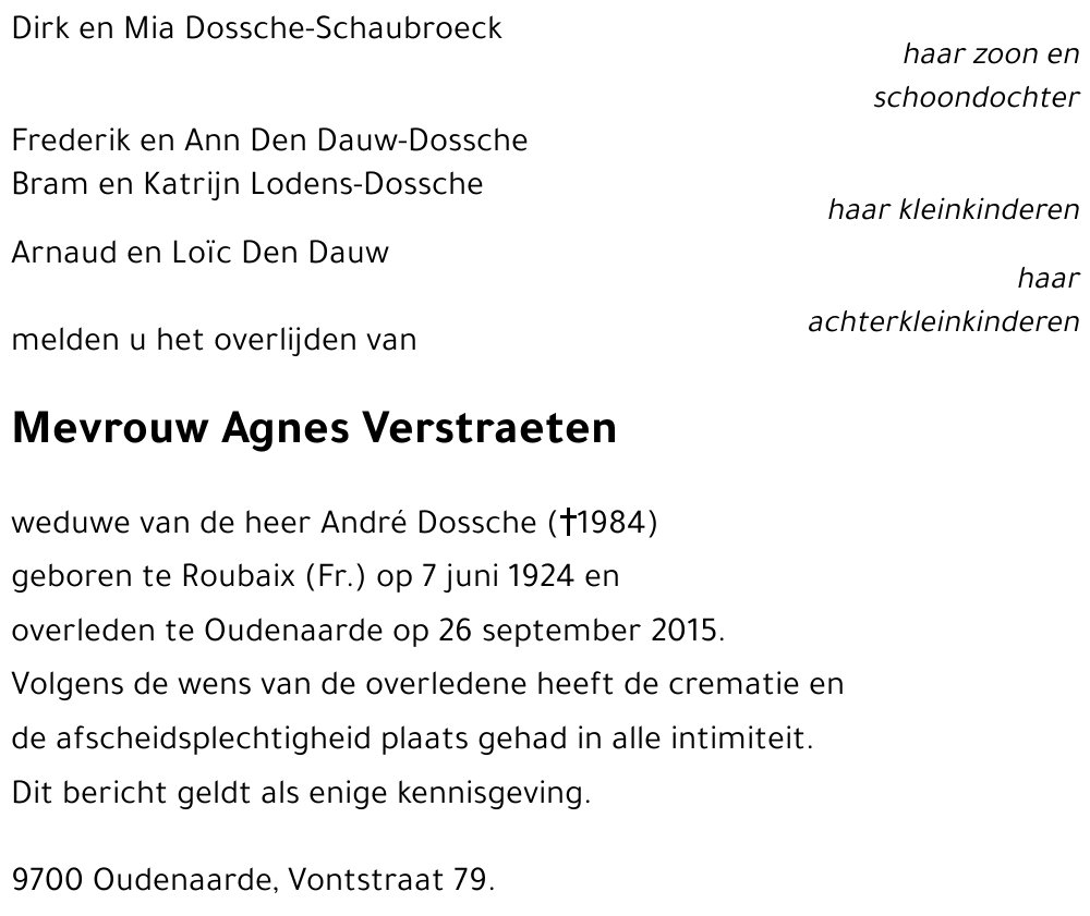 Agnes Verstraeten