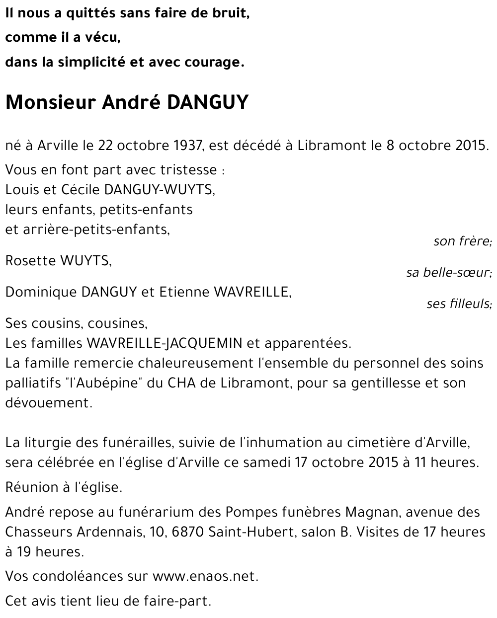 André DANGUY