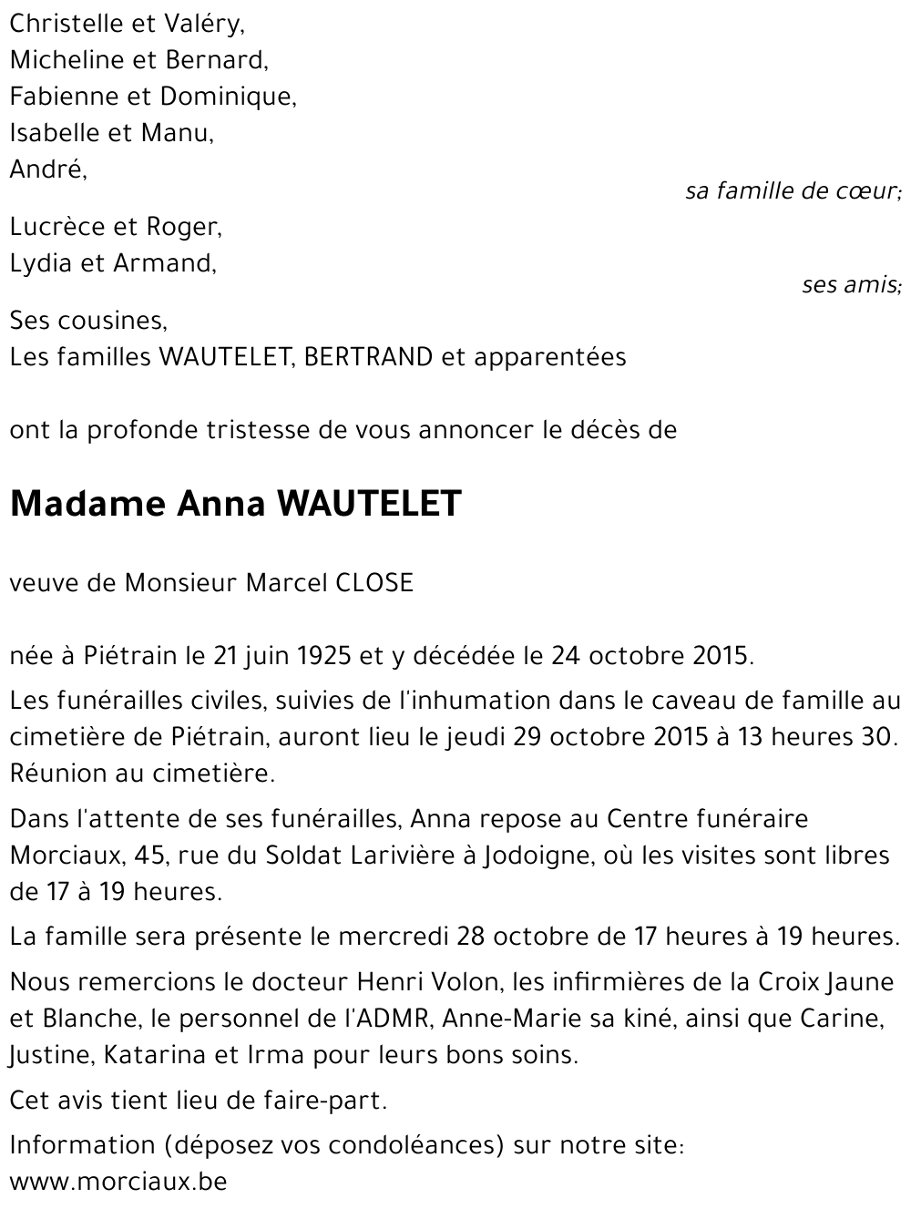 Anna WAUTELET