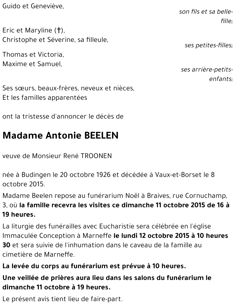 Antonie BEELEN
