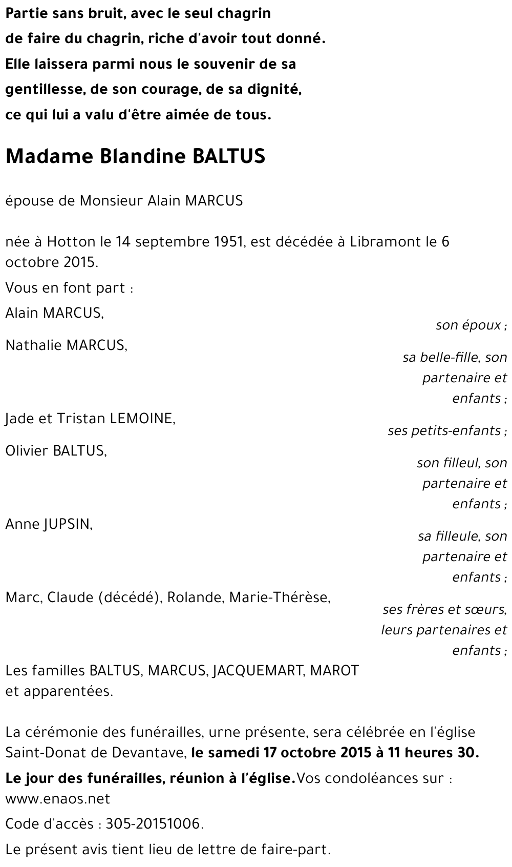 Blandine BALTUS